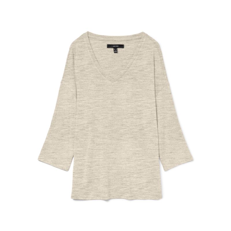 Pull 3/4 vmbrianna eucalyptus 10248738 4358 Femme VERO MODA