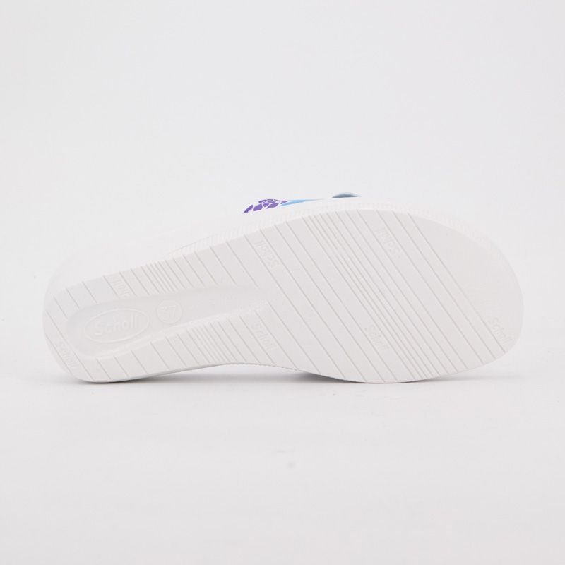 Mule blanche et violette new massage t35/42 Femme SCHOLL Mule blanche et violette new massage t35/42 Femme SCHOLL