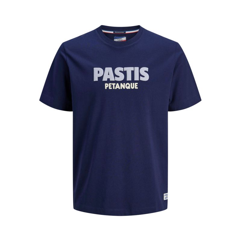 Tee shirt joramalfi blue jasper 12283941 4358 Homme JACK & JONES