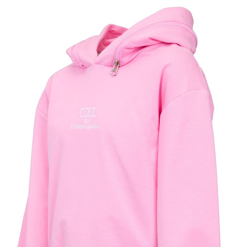 ENSEMBLE JOGGING FILLE GRIS ROSE HIVERCL194 4/14 ANS