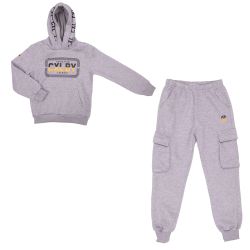 Ensemble jogging garcon gris et bleu marine hiver bl22 4/14 ans Garçon CXL BY CHRISTIAN LACROIX