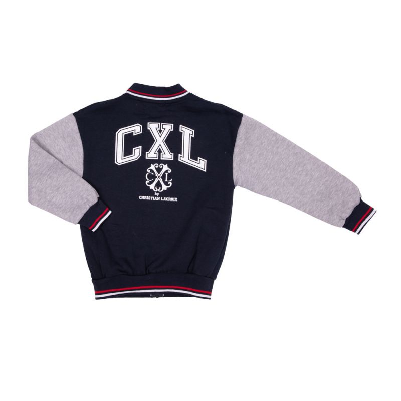 Ensemble jogging garcon gris et bleu marine hivere65 4/14 ans Garçon CXL BY CHRISTIAN LACROIX