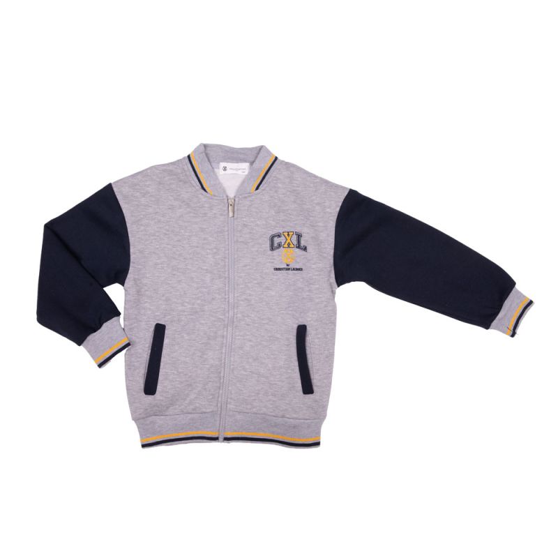 Ensemble jogging garcon gris et bleu marine hivere65 4/14 ans Garçon CXL BY CHRISTIAN LACROIX