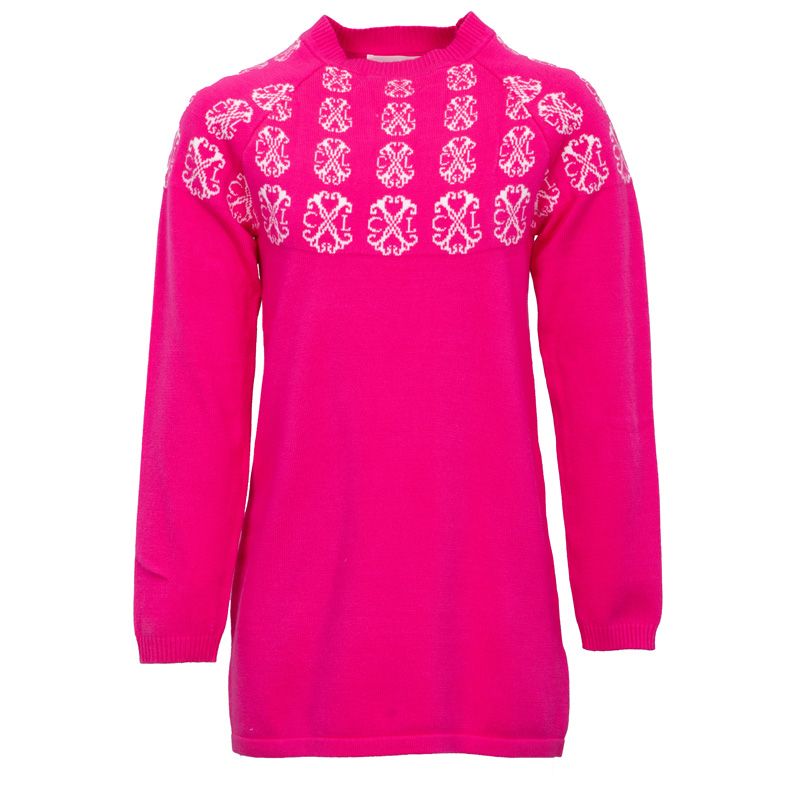 Pull fille rose,fushia, marinehivercxl10 4/14 ans Fille CXL BY CHRISTIAN LACROIX