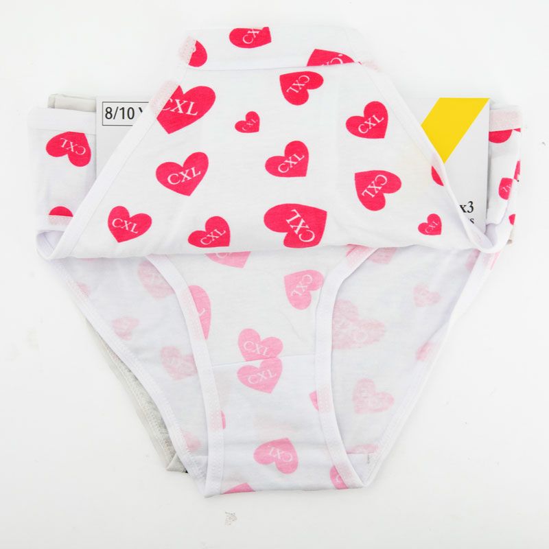 Lot de culotte x 3 sf09 4/14 ans Fille CXL BY CHRISTIAN LACROIX