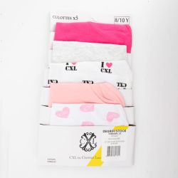 Lot de culotte x5 sf06 4/14 ans Enfant CXL BY CHRISTIAN LACROIX