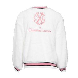 Veste polaire fille rose blanc hiver cl164 4/14 ans Fille CXL BY CHRISTIAN LACROIX