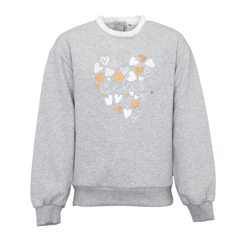 Sweat fille marine rose gris permcl151 4/14 ans Enfant CXL BY CHRISTIAN LACROIX