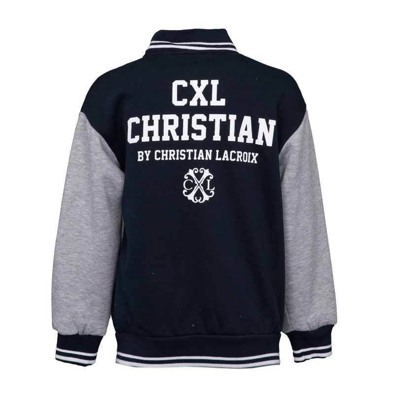 Ensemble jogging garcongris et bleu marine hiver e66 4/14 ans Garçon CXL BY CHRISTIAN LACROIX