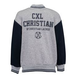 Ensemble jogging garcongris et bleu marine hiver e66 4/14 ans Garçon CXL BY CHRISTIAN LACROIX