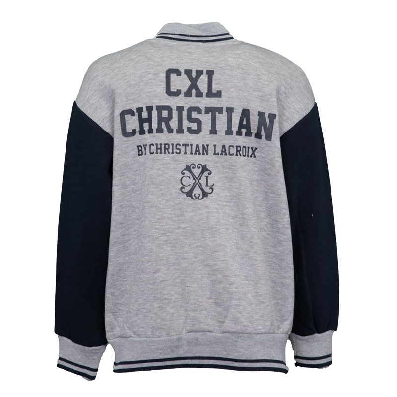 Ensemble jogging garcongris et bleu marine hiver e66 4/14 ans Garçon CXL BY CHRISTIAN LACROIX