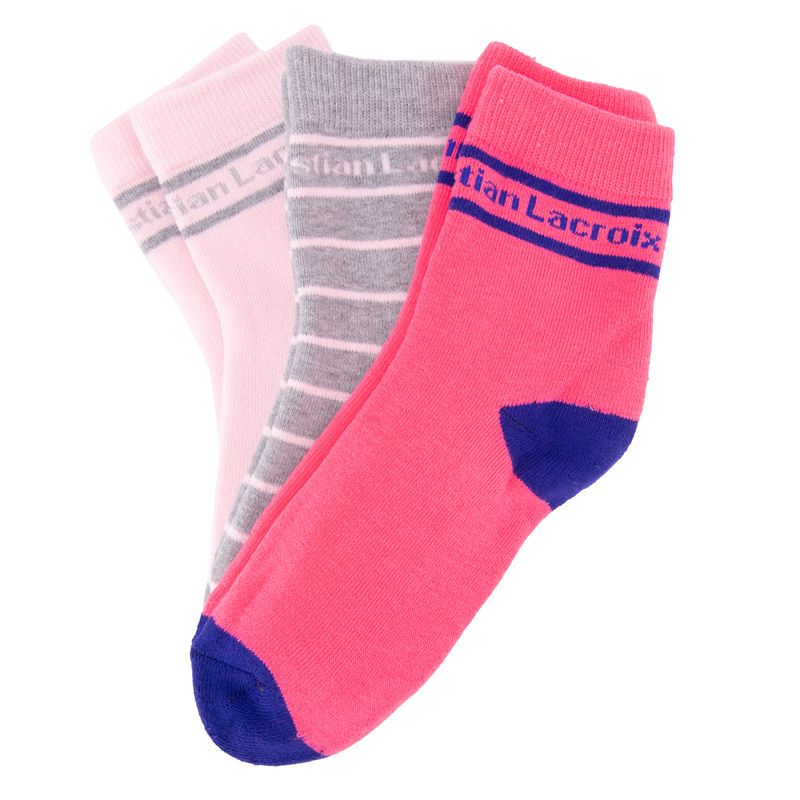 Lot de 3 paires de chaussettes ch01 girl t 15/35 Enfant CXL BY CHRISTIAN LACROIX