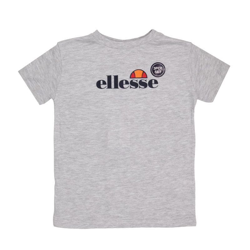 Ensemble coton 2 tee shirts et pantalon de jogging Enfant ELLESSE