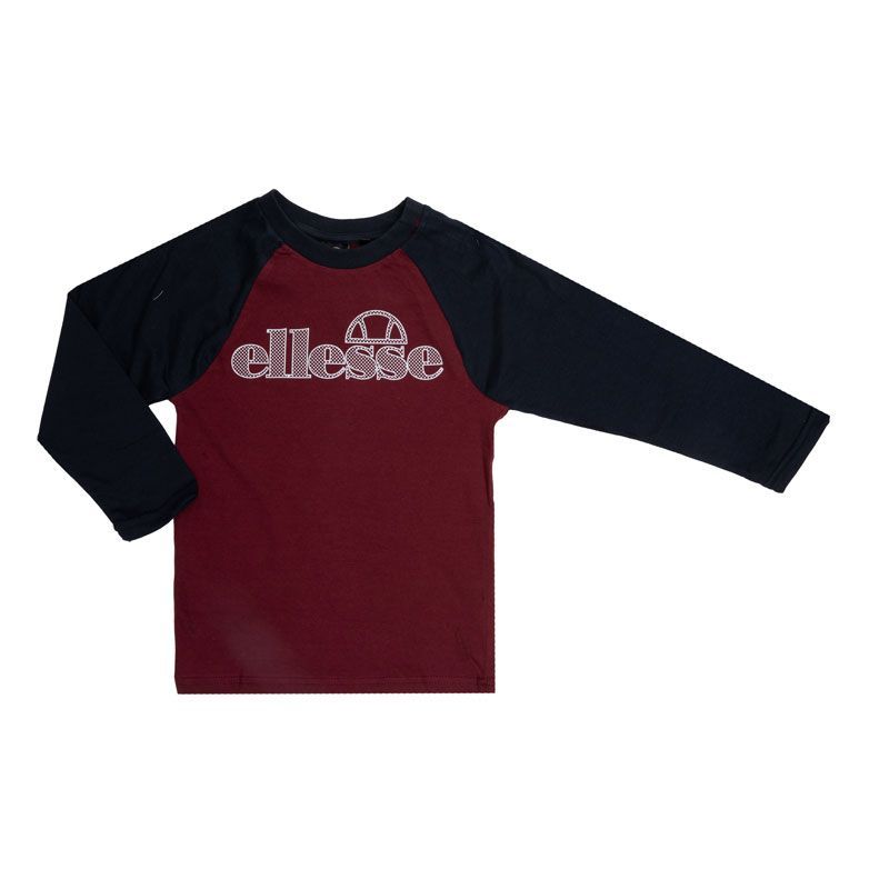 Ensemble blanc noir 2 tee shirts et pantalon de jogging Enfant ELLESSE