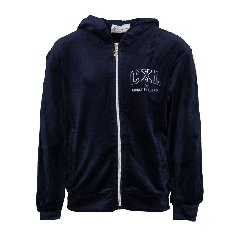 Ensemble velour marine rose gris hivercl175 4/14 ans Enfant CXL BY CHRISTIAN LACROIX