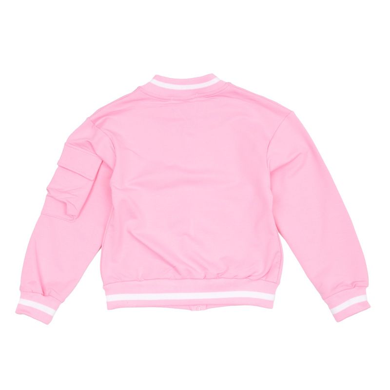 Ensemble blouson "sweat" jupe marine rose perm cl199 4/14 ans Enfant CXL BY CHRISTIAN LACROIX
