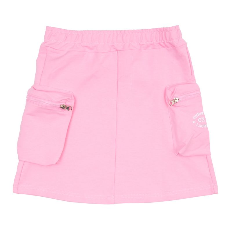 Ensemble blouson "sweat" jupe marine rose perm cl199 4/14 ans Enfant CXL BY CHRISTIAN LACROIX