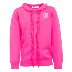 Pull fille rose,fushia, marinehivercxl12 4/14 ans Fille CXL BY CHRISTIAN LACROIX