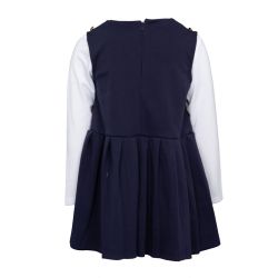 Ensemble robe gris marine rose perm cl138 4/14 ans Enfant CXL BY CHRISTIAN LACROIX