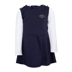 Ensemble robe gris marine rose perm cl138 4/14 ans Enfant CXL BY CHRISTIAN LACROIX