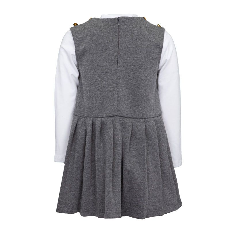 Ensemble robe gris marine rose perm cl138 4/14 ans Enfant CXL BY CHRISTIAN LACROIX