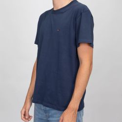 T-shirt logo brodé coton col ras de cou Homme TOMMY HILFIGER