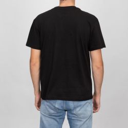 T-shirt logo brodé coton col ras de cou Homme TOMMY HILFIGER