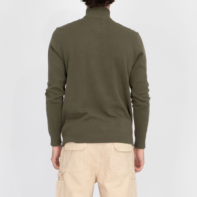 Pull col zippé 10845 Homme BILL TORNADE