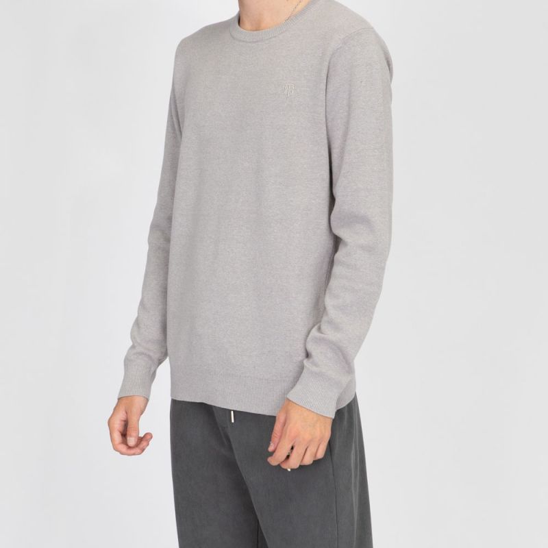 Pull col rond hummus bill tornade milano 10289 Homme BILL TORNADE