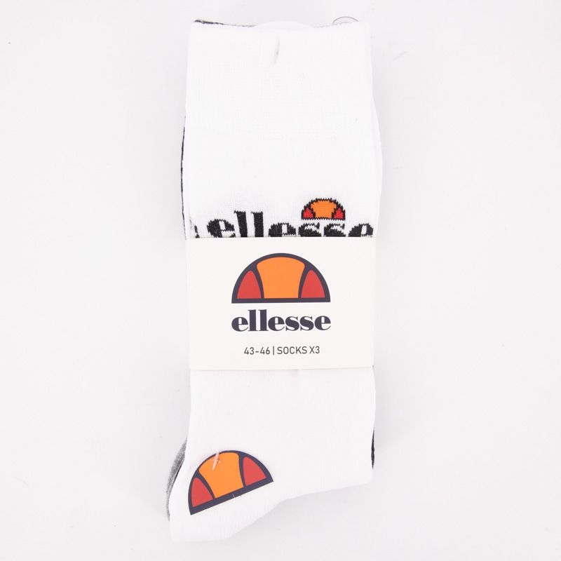 Lot de 3 chaussettes ville 3 couleurs homme ellesse 25756 Homme ELLESSE