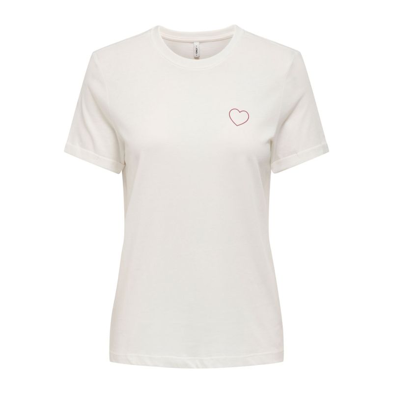 Tee shirt onltenna cloud dancer 15325214 4361 Femme ONLY