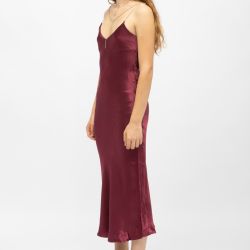 ROBE LONGUE 55-BORDEAUX RAINEE-R302423V6B