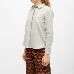 CHEMISIER 03-GRIS CHINE CARLI-C102423E6A