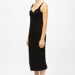 Robe midi 00-noir ruken-r202423e5b Femme LA PETITE ETOILE