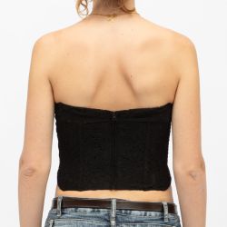 Bustier 00-noir tully-w132423e5b Femme LA PETITE ETOILE Bustier 00-noir tully-w132423e5b Femme LA PETITE ETOILE