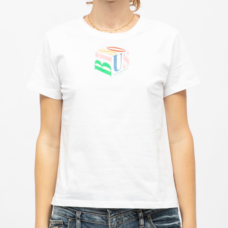 Tee shirt 20-bleu tara-t102421c0a Femme LA PETITE ETOILE