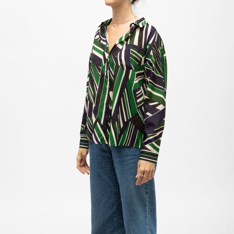 Chemisier 25-raye chanice-c102422v6a Femme LA PETITE ETOILE Chemisier 25-raye chanice-c102422v6a Femme LA PETITE ETOILE