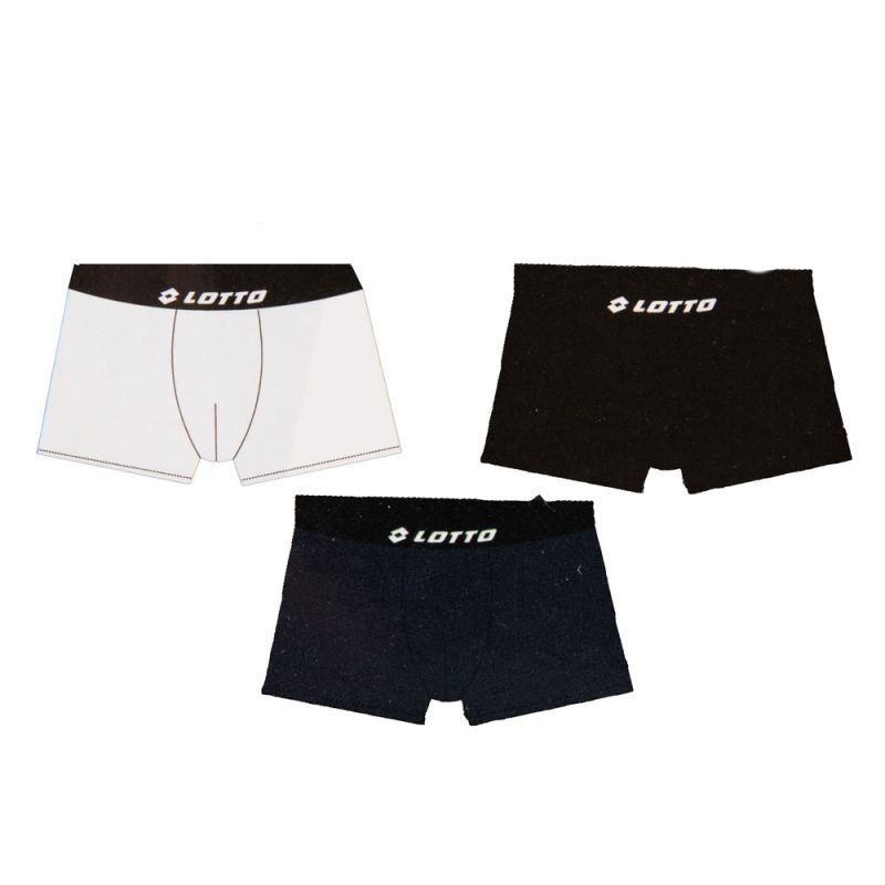 Lot de 3 boxers white/navy/black Homme LOTTO Lot de 3 boxers white/navy/black Homme LOTTO