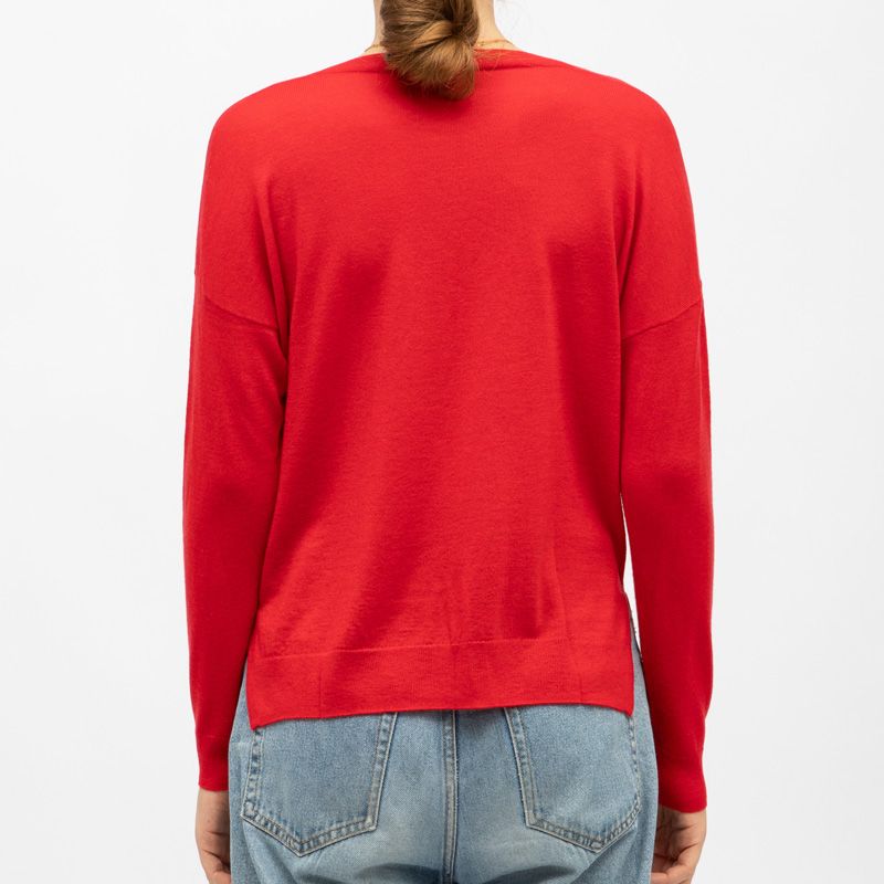 Pull 50-rouge melya-m112421h4a Femme LA PETITE ETOILE