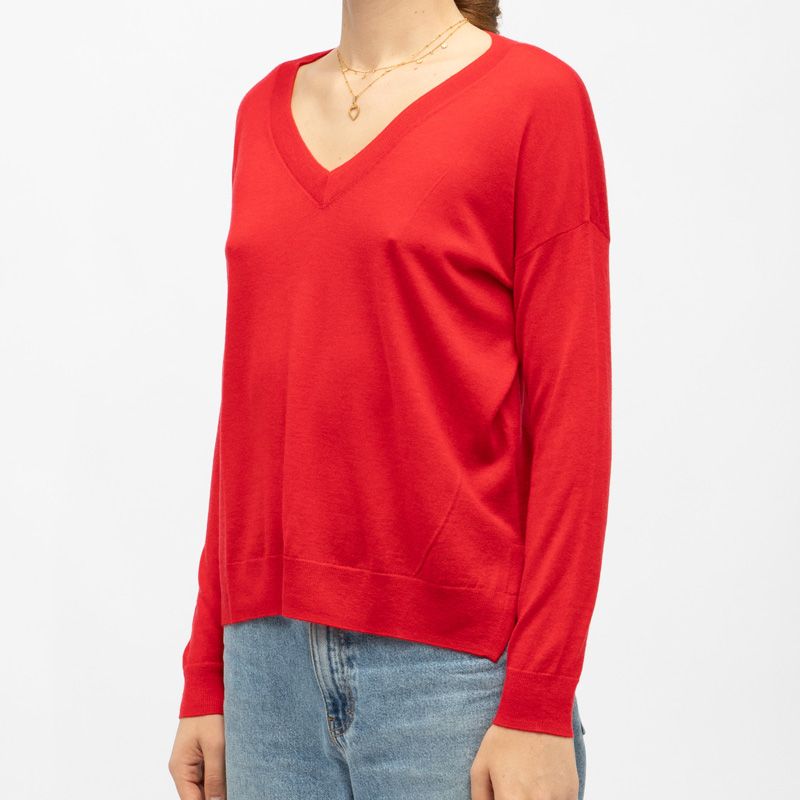 Pull 50-rouge melya-m112421h4a Femme LA PETITE ETOILE