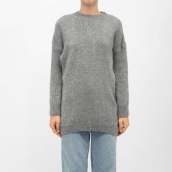 Robe maille 02-anthracite maelle-r112422m2a Femme LA PETITE ETOILE