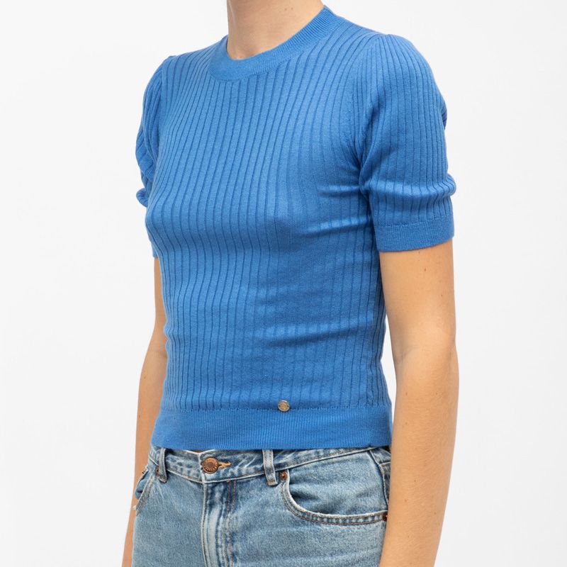 Pull bleu sofiana Femme LA PETITE ETOILE
