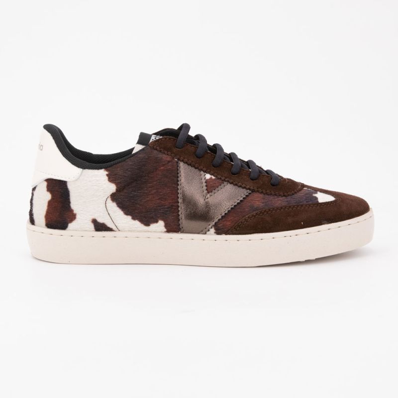 Basket blanco berlin ciclista animal print 1126224 35/42 Femme VICTORIA