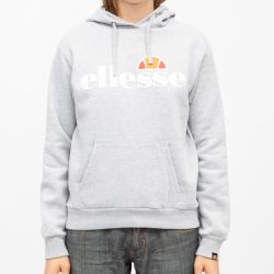 Sweat à capuche doux avec grand logo Femme ELLESSE Sweat à capuche doux avec grand logo Femme ELLESSE