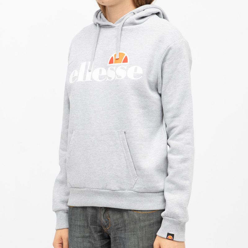 Sweat à capuche doux avec grand logo Femme ELLESSE Sweat à capuche doux avec grand logo Femme ELLESSE