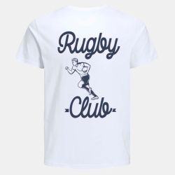 TEE SHIRT BRIGHT WHITE JORRUGBY 12297392 4481