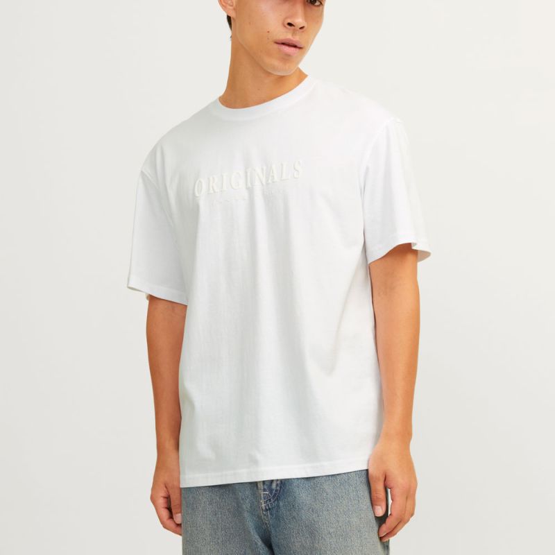 TEE SHIRT BRIGHT WHITE JWHFREDERIKSBERG 12285921 4400