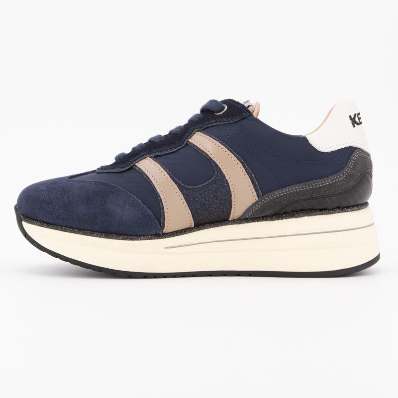 Basket bleu off white k-11290 silvia t36/41 Femme KEYS