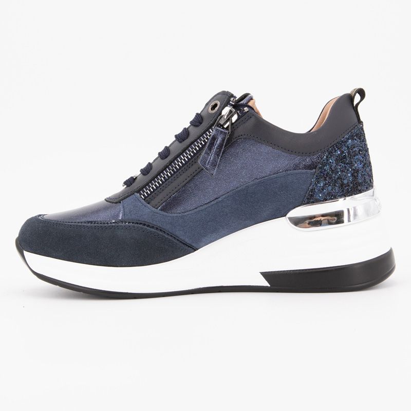 Basket marine k-11242 sky t36/41 Femme KEYS