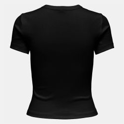 Tee shirt basique col rond coton bio Femme ONLY